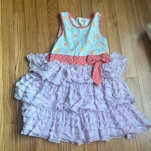Matilda jane purple dress size 8